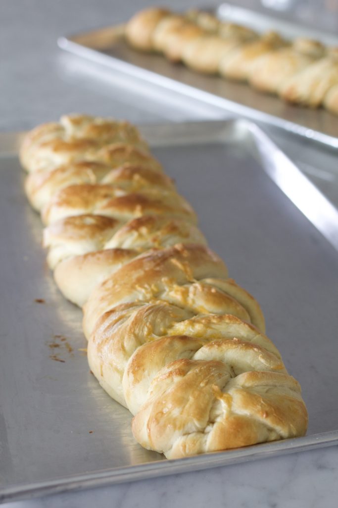 Braided Cheese-Onion Bread