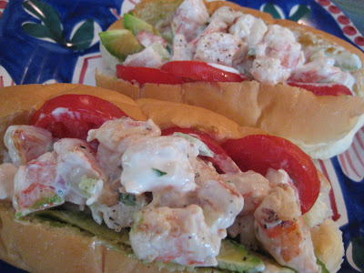 Grilled Shrimp Louie Sakoda Sandwiches