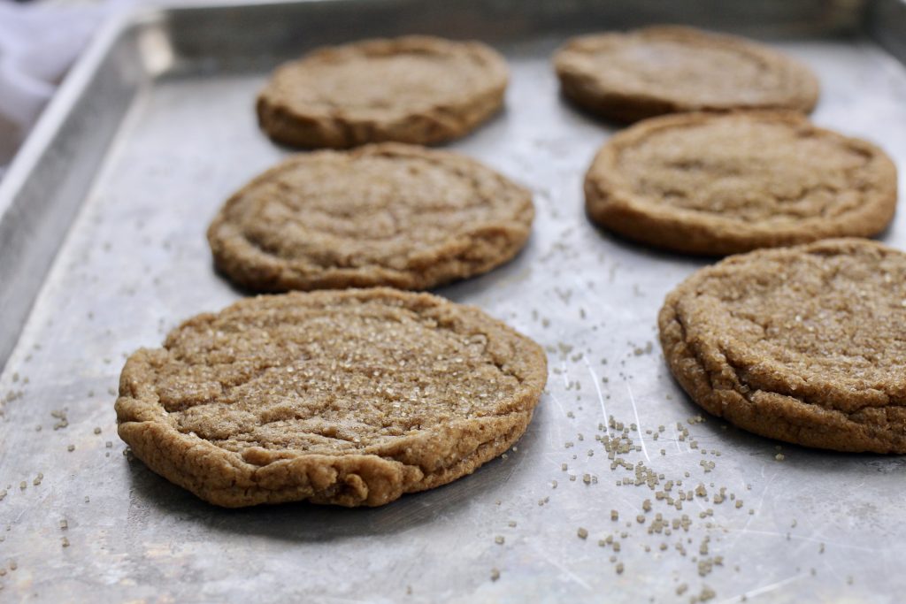 Giant Ginger Cookies