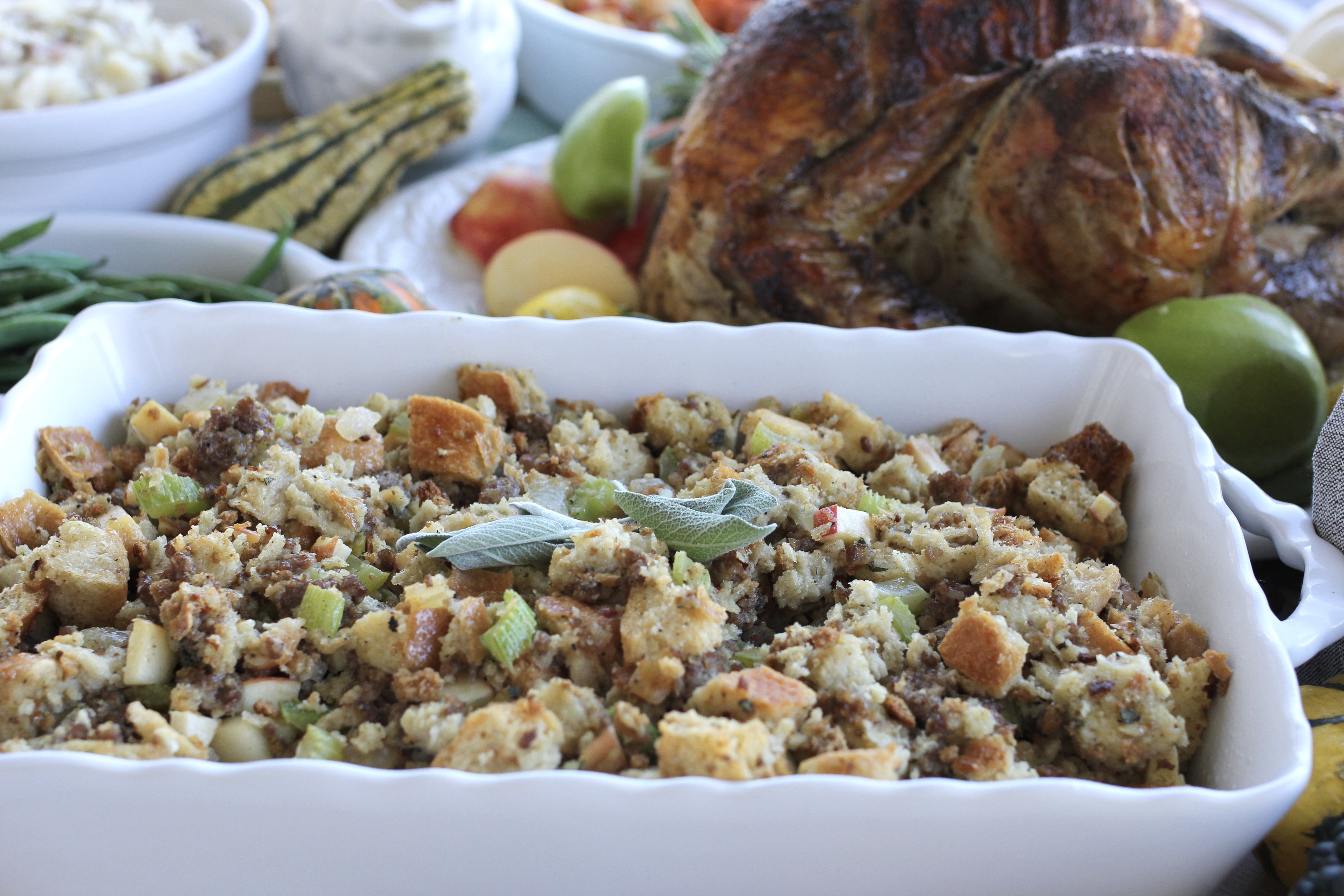 Stovetop Sausage Stuffing