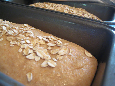 Oatmeal Wheat Bread