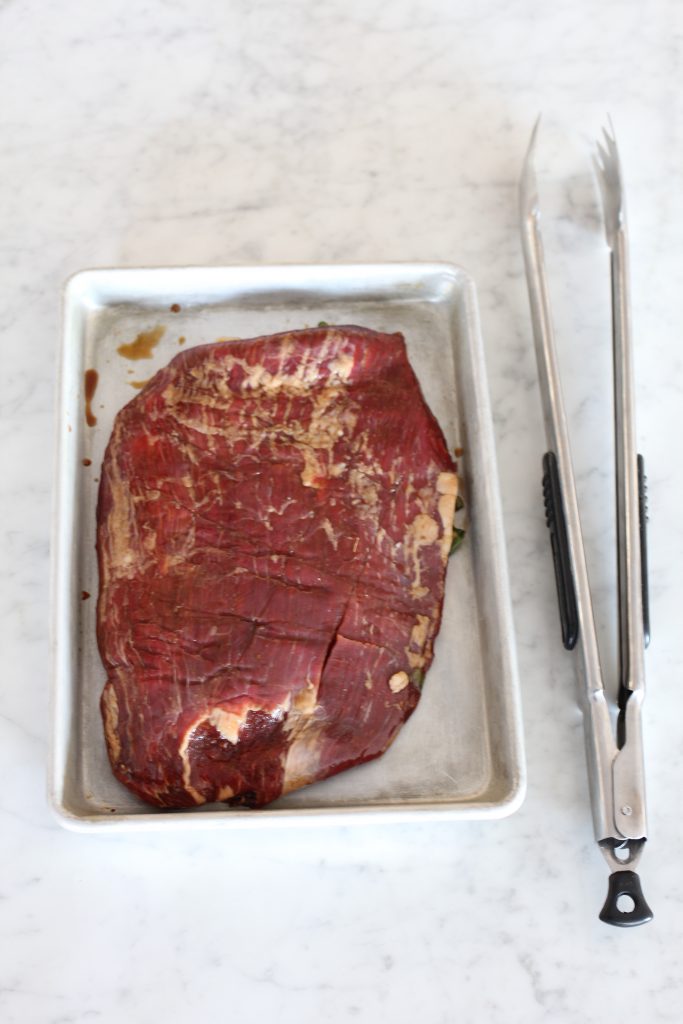 Pacific Rim Glazed Flank Steak