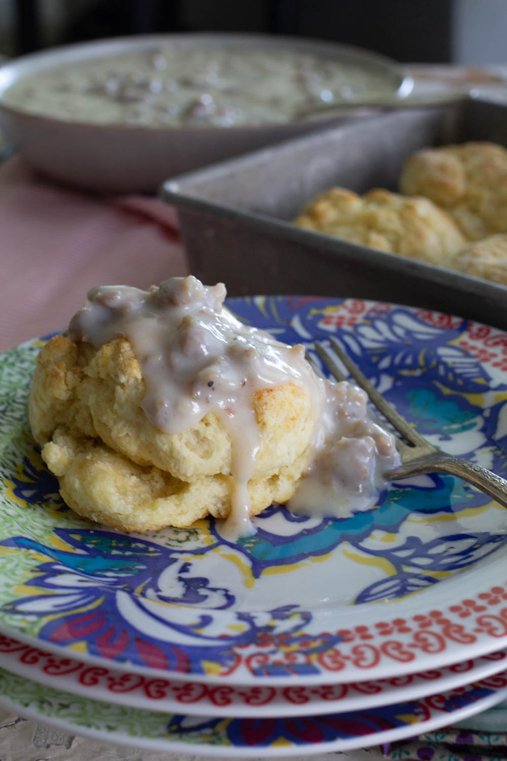 Biscuits and Sausage Gravy