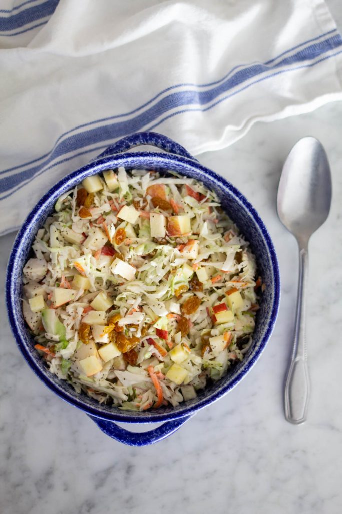 apple and coleslaw