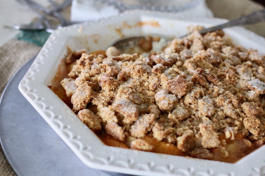 Perfect Peach Crumble