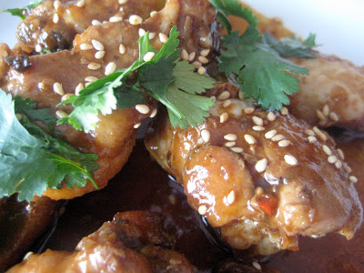 Sweet and Spicy Asian Hot Wings
