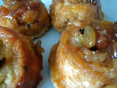 Sticky Apple Butter Biscuits