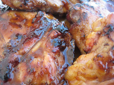 Mother's Day Menu 2010 -Part 5- Sweet and Sticky Grilled Chicken