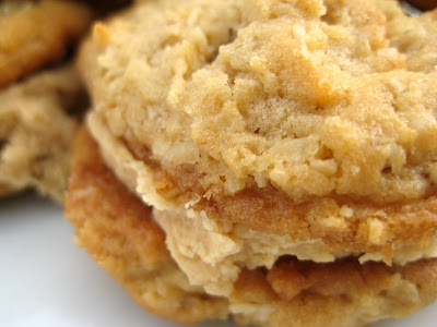 Girl Scout Peanut Butter Oatmeal Sandwich Cookies