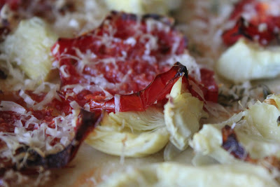 Artichoke and Oven Dried Tomato Foccacia