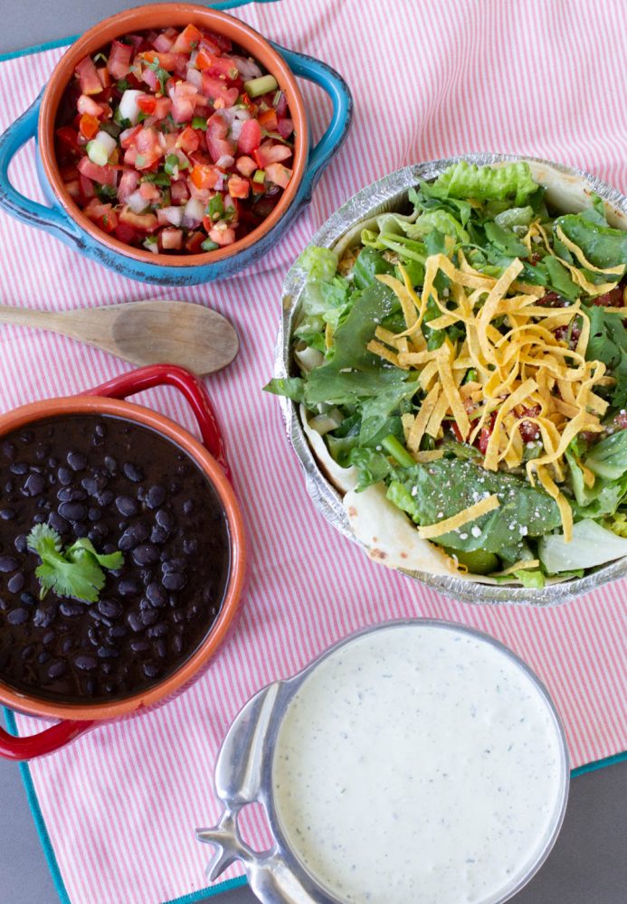 Cafe Rio Style Creamy Tomatillo Salad Dressing | A Bountiful Kitchen