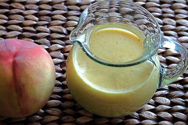 Fresh Peach Vinaigrette