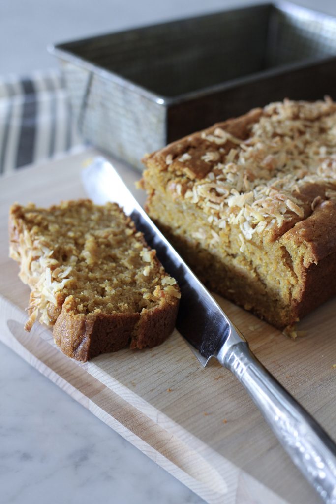 Coconut Pumpkin Bread