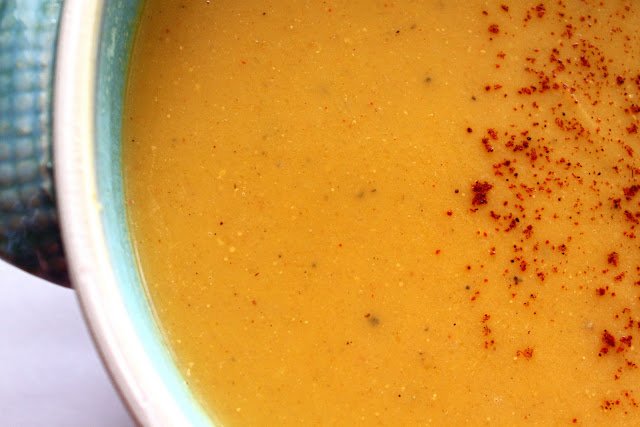 Spicy Butternut Squash and Coconut Soup | A Bountiful Kitchen