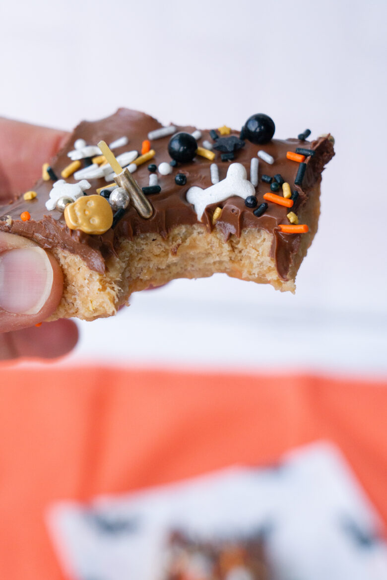 peanut butter rice Krispy bars