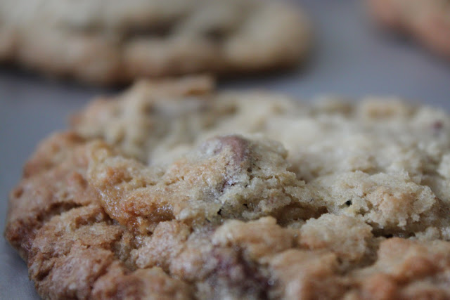 Giant Oatmeal Chocolate Chip Cookies