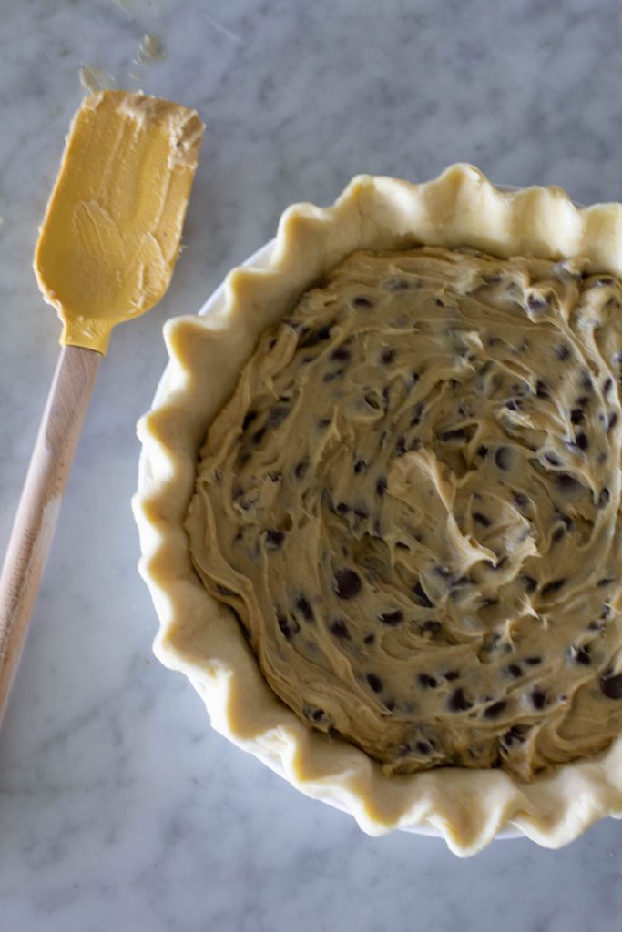 Chocolate Chip Cookie Pie