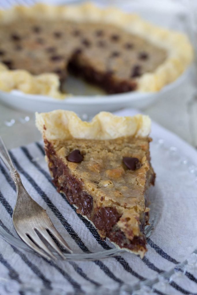 Chocolate Chip Cookie Pie