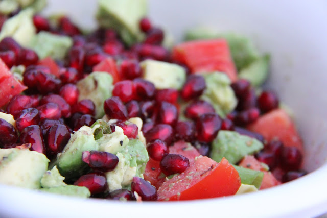 Sheri's Pomegranate Avocado Salsa