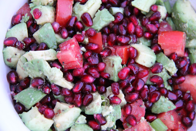 Sheri's Pomegranate Avocado Salsa