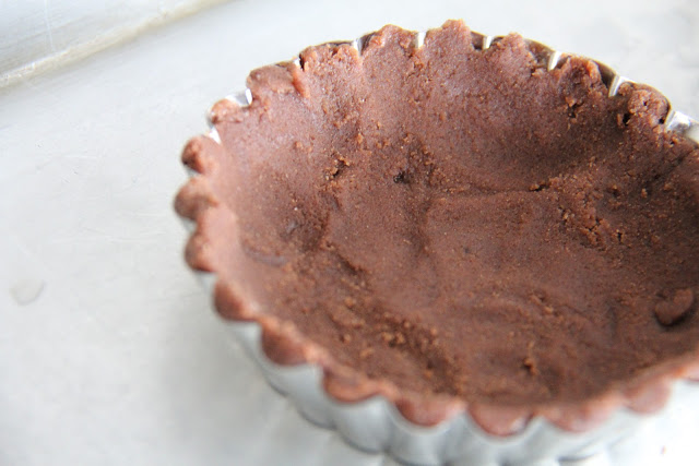 Chocolate Raspberry Tarts