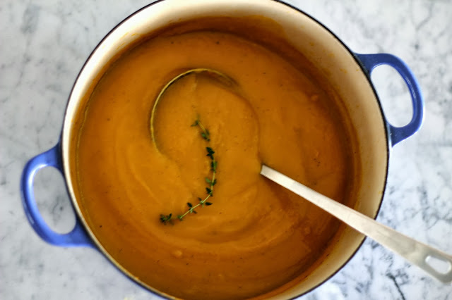 Butternut Squash Soup with Bacon