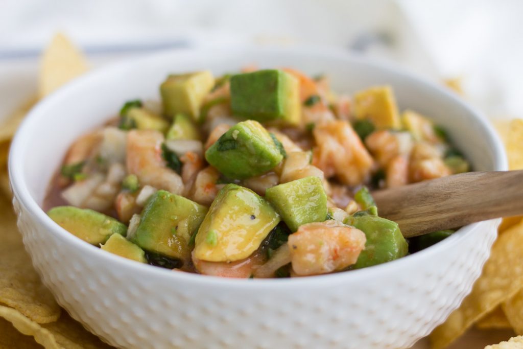 Shrimp and Avocado Salsa