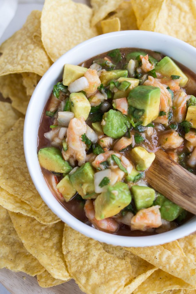 Shrimp and Avocado Salsa