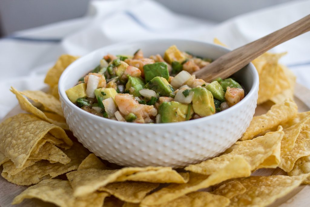 Shrimp and Avocado Salsa