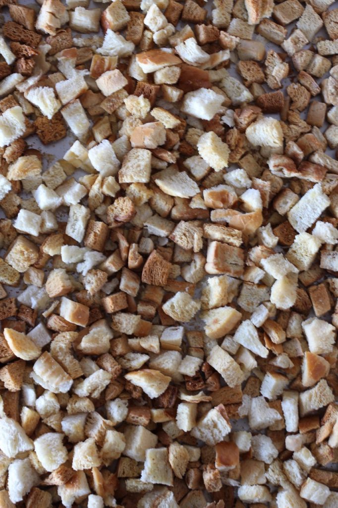 Bread Cubes for Stuffing