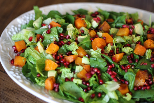 Harvest Salad with Buttermilk Sage Dressing