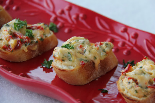 Sun Dried Tomato and Artichoke Bruschetta