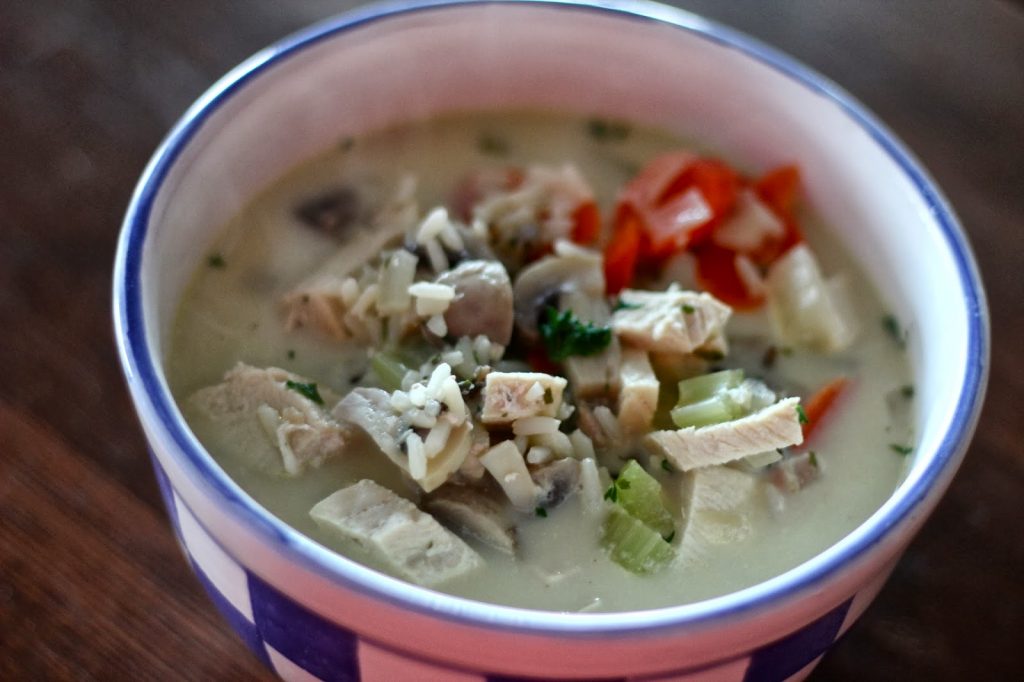 Slow Cooker Chicken and Wild Rice Soup