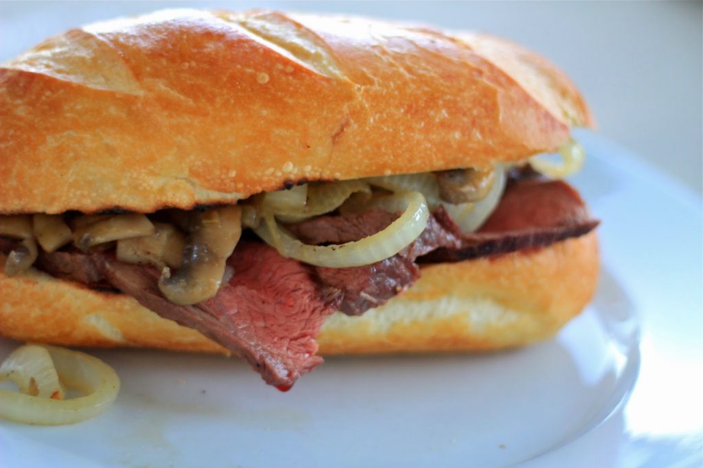 homemade] Flank Steak Sandwiches : r/food