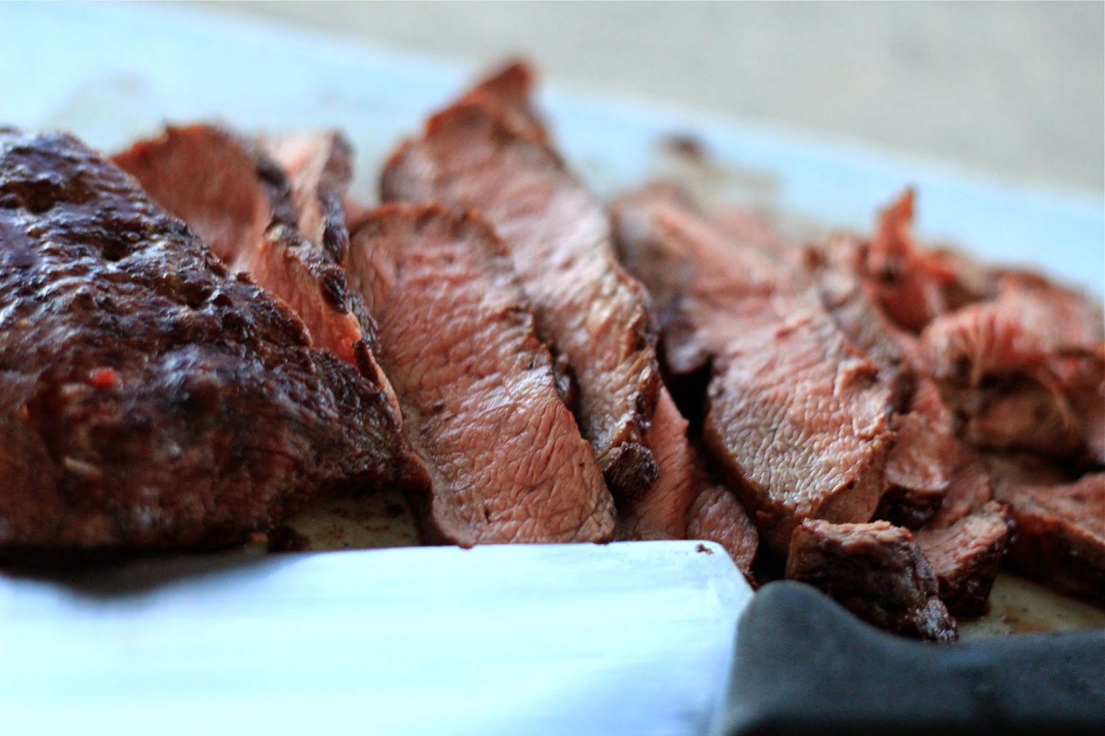 Grilled Marinated Flank Sandwiches