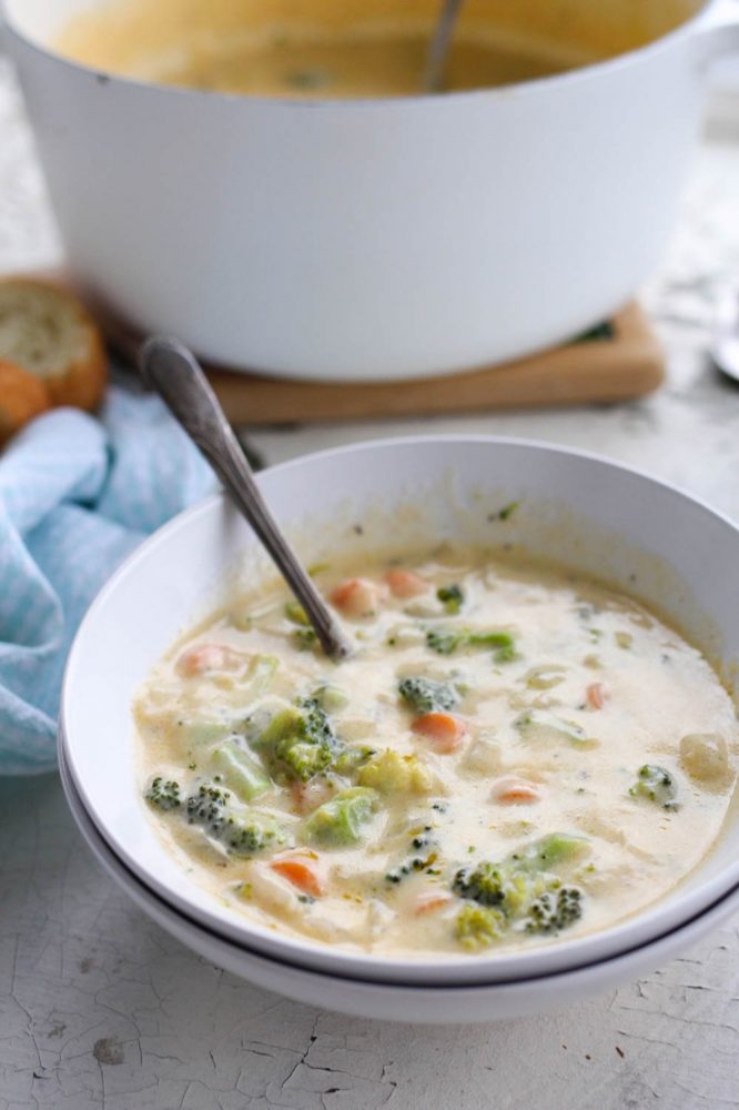 Panera Copycat Broccoli Cheddar Soup 