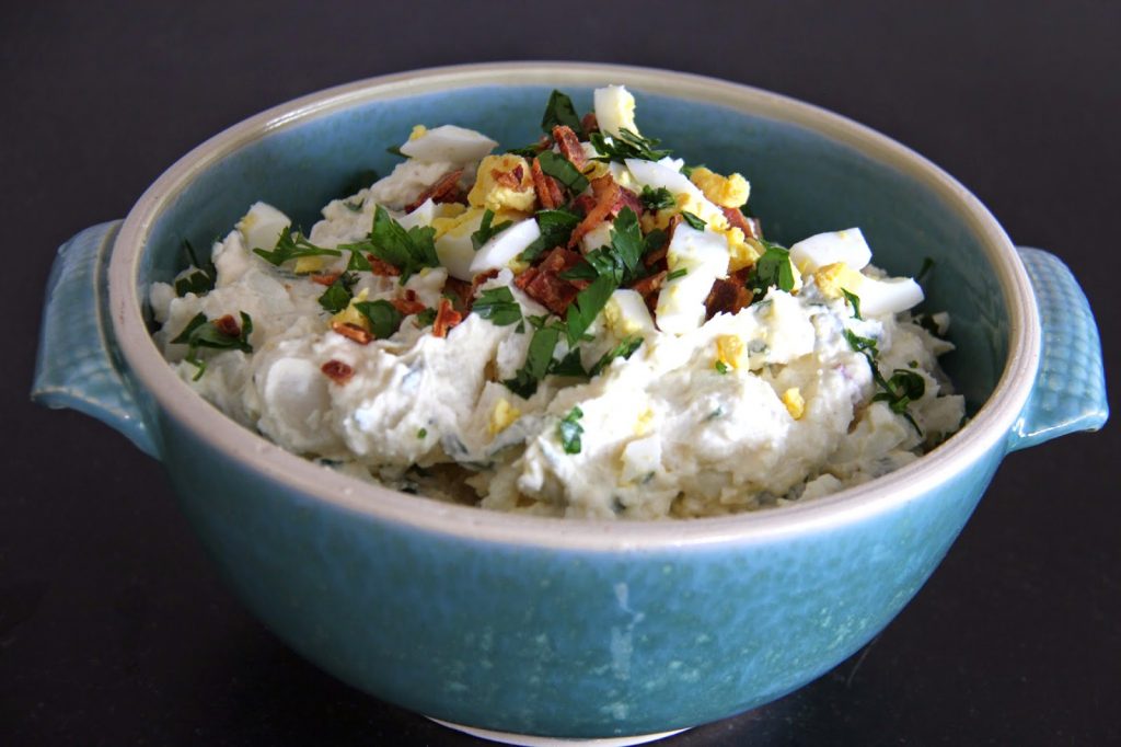 Sour Cream and Bacon Potato Salad