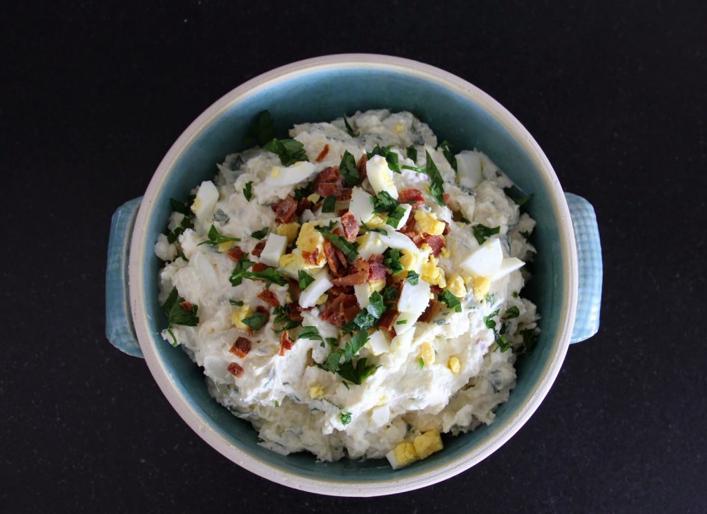 Sour Cream And Bacon Potato Salad A Bountiful Kitchen