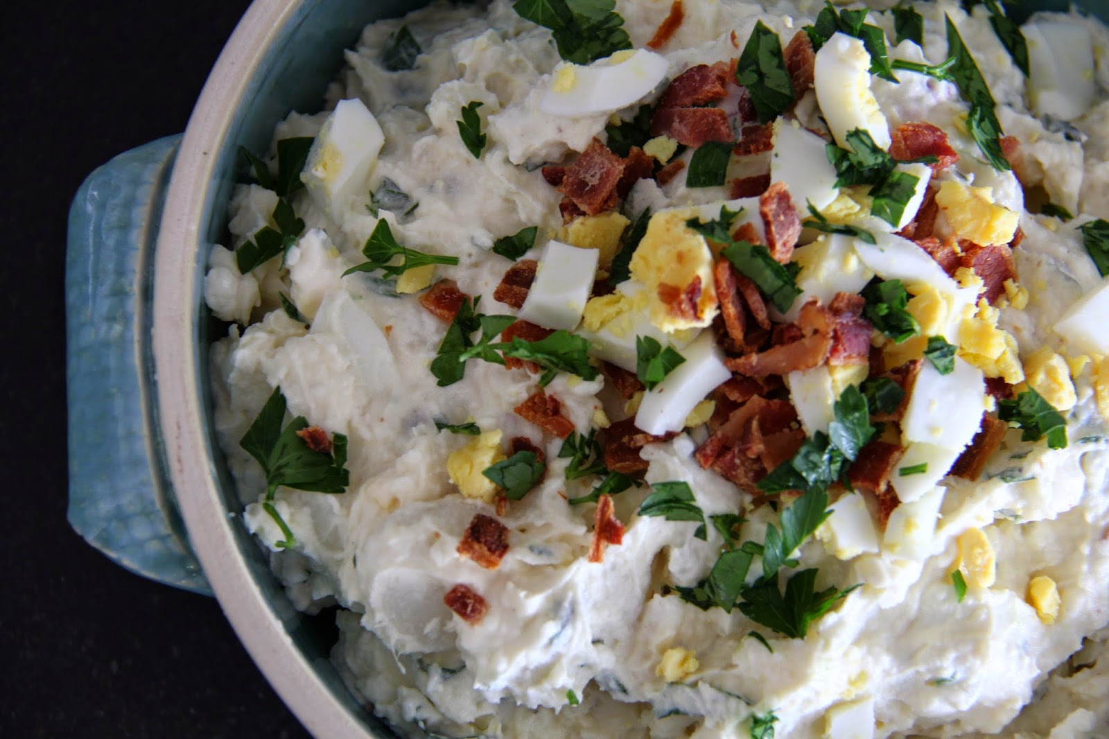 Sour Cream And Bacon Potato Salad A Bountiful Kitchen