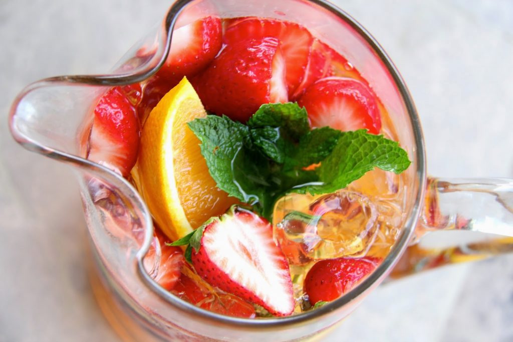 Fruit-Filled Virgin Sangria