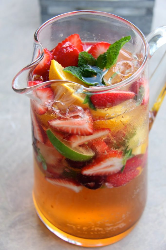 Fruit-Filled Virgin Sangria