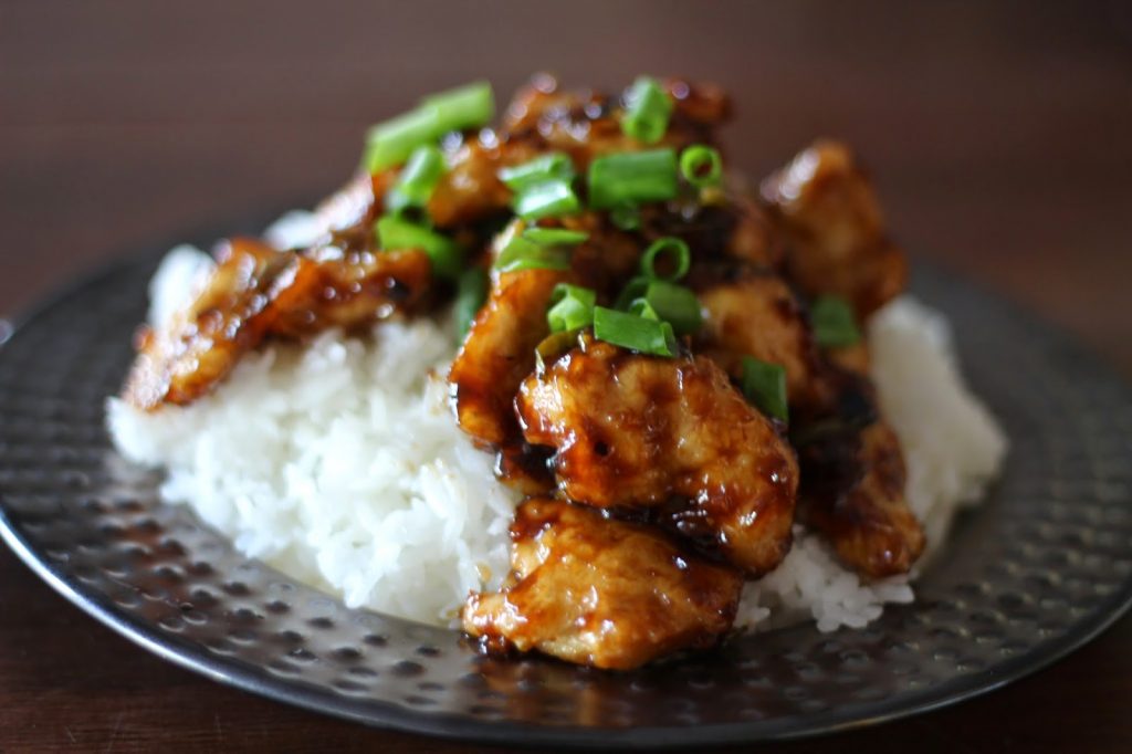 Orange Glazed Chicken A Bountiful Kitchen