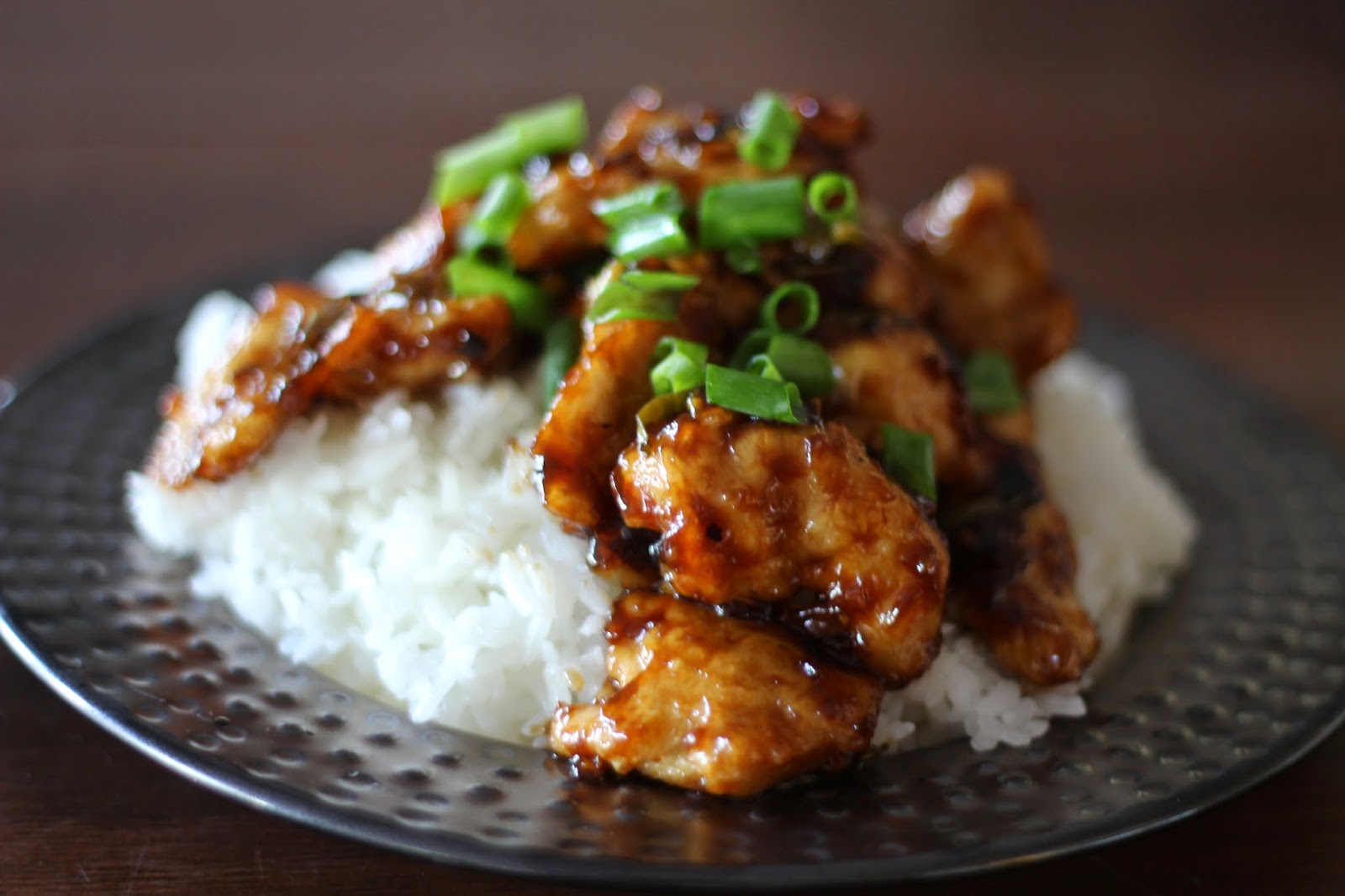 Orange Glazed Chicken | A Bountiful Kitchen