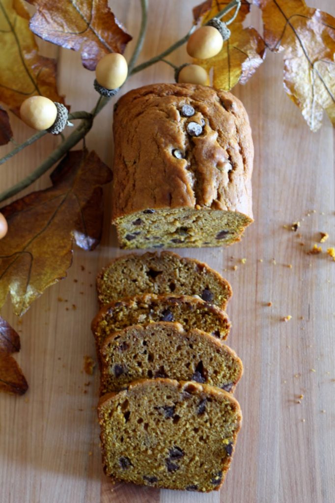 Great Harvest Pumpkin Chocolate Chip Bread recipe