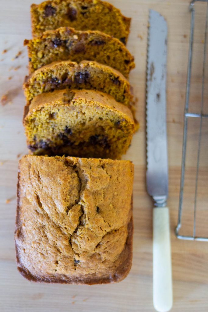 Great Harvest Pumpkin Chocolate Chip Bread