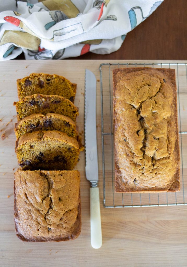 Great Harvest Pumpkin Chocolate Chip Bread | A Bountiful ...