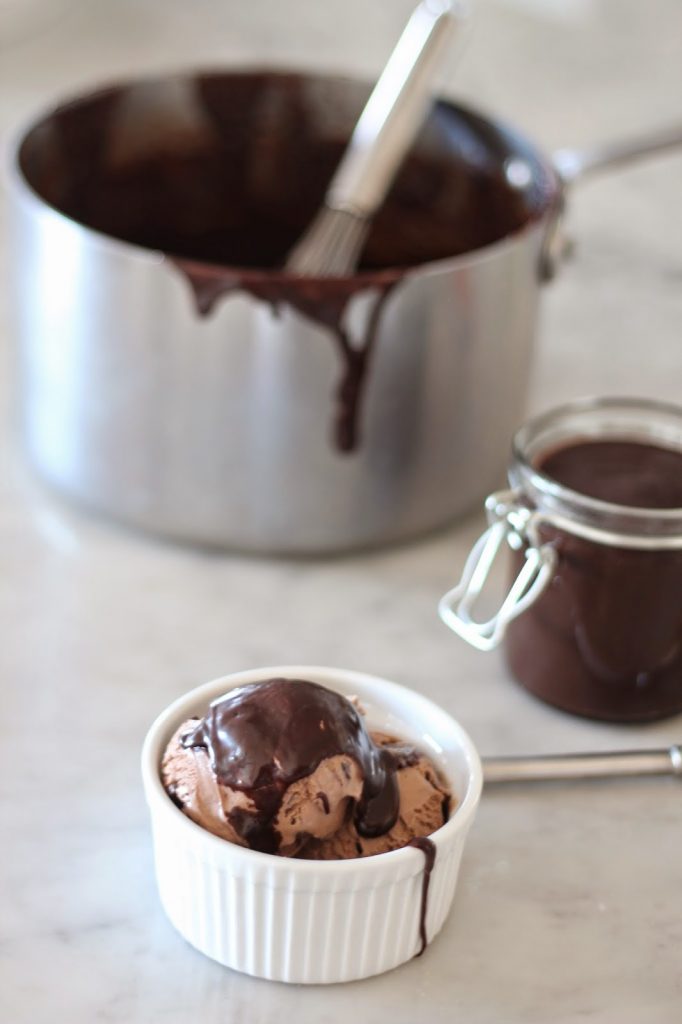 Five Ingredient Hot Fudge