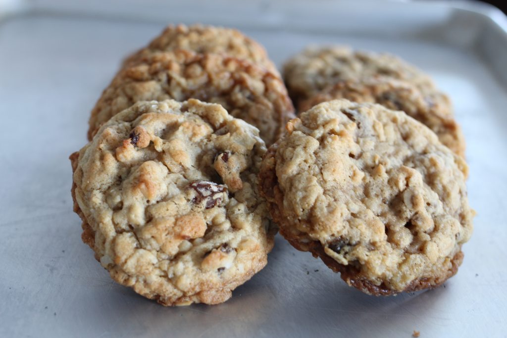 Coconut Raisin Oatmeal Chewies