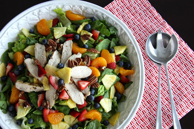 Panera Strawberry Poppy seed Chicken Salad