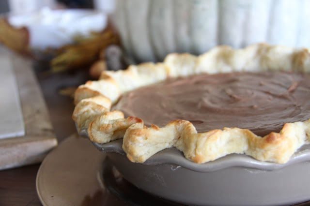 Chocolate Silk Pie and Harmons Thanksgiving Pie Fest!